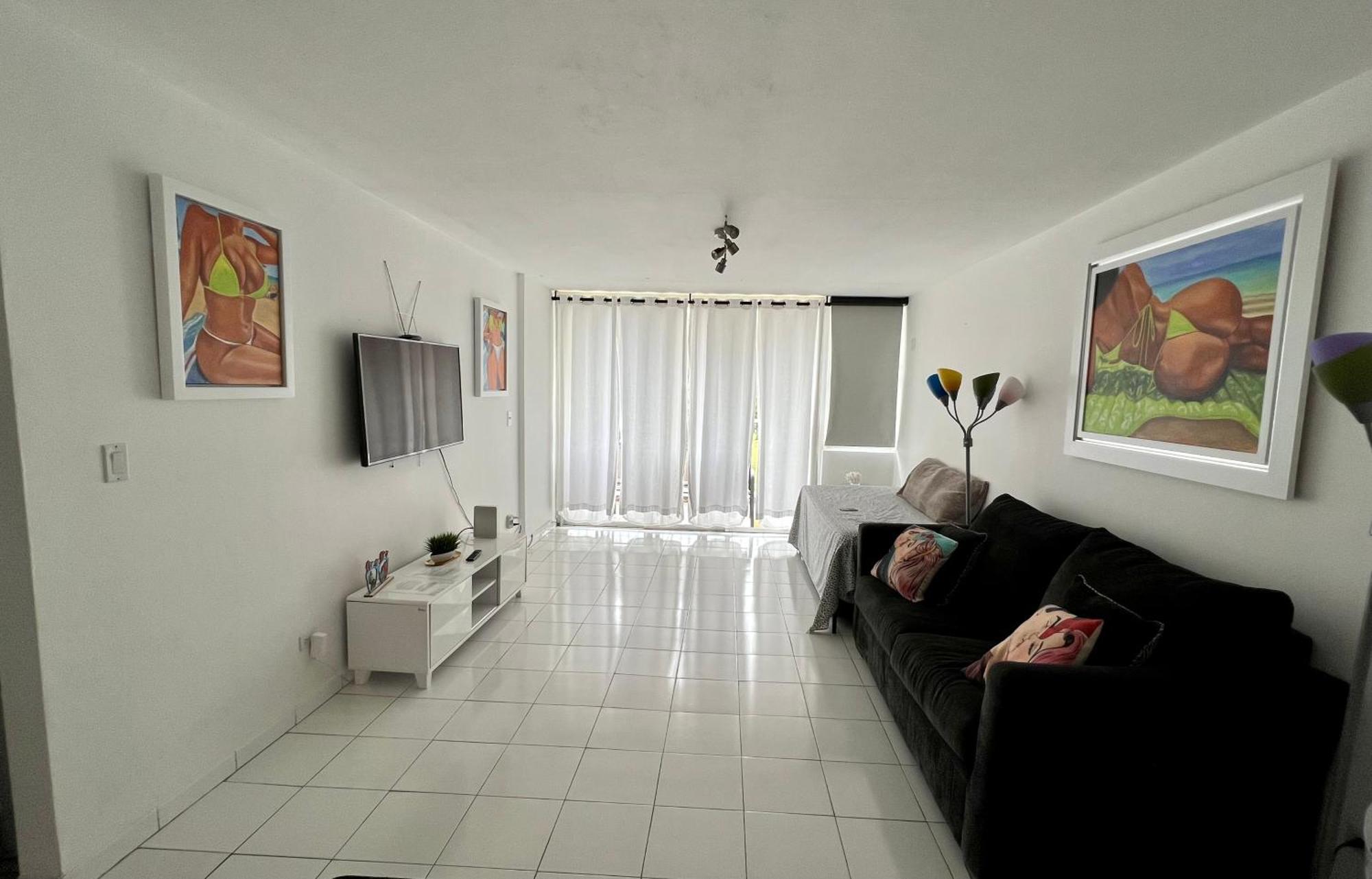 Beachfront Tropical Tantra Apartment San Juan Bagian luar foto